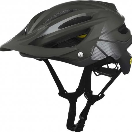 Велошолом Cairn Edge Mips Mat Black-Silver 60-62 (0300580-02)