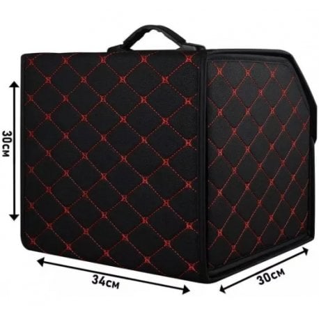 Органайзер у багажник автомобіля (34*30*30см) Black/Red