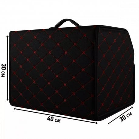 Органайзер у багажник автомобіля (34*30*30см) Black/Red