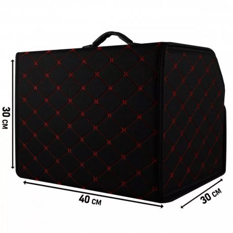 Органайзер в багажник автомобиля (34*30*30см) Black/Red