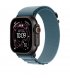 Ремешок Apple для Apple Watch 49mm Alpine Loop Light Blue Black Titanium Finish (MG9L4)