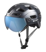 Шолом Cairn Quartz Visor LED USBShiny Shadow 52-58 (0300390-54)