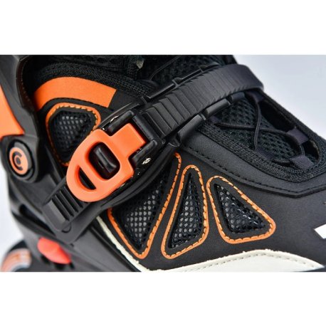 Роликовые коньки Micro Champion размер 29-32 Orange/Black (MIS-S9-OR)