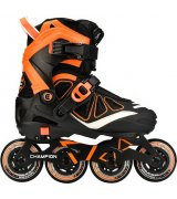 Роликові ковзани Micro Champion розмір 29-32 Orange/Black (MIS-S9-BL)