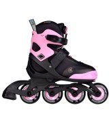 Роликовые коньки Micro Joy размер 25-28 Black Pink (MIS-JOY-BK-PK)