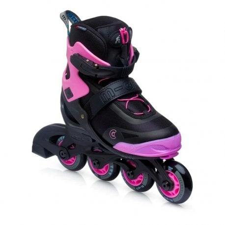 Роликовые коньки Micro Joy размер 25-28 Black Pink (MIS-JOY-BK-PK)