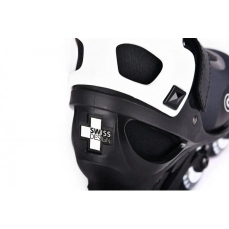 Роликовые коньки Micro Joy размер 25-28 Black White (MIS-JOY-BK-WH)