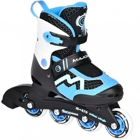 Роликовые коньки Micro Majority размер 23-26 Blue Black (MIS-S1-BL)
