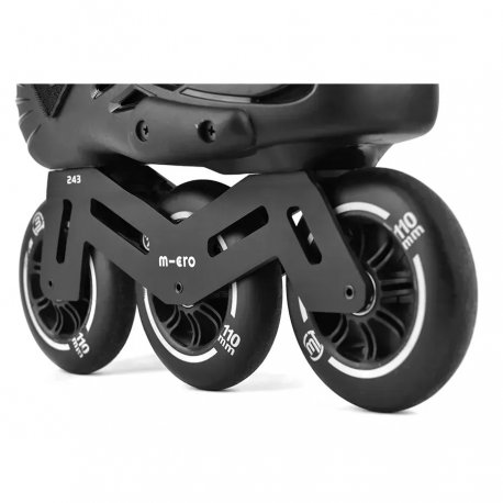 Роликовые коньки Micro MT3 размер 34-36 Black (MIS-MT3-BK)