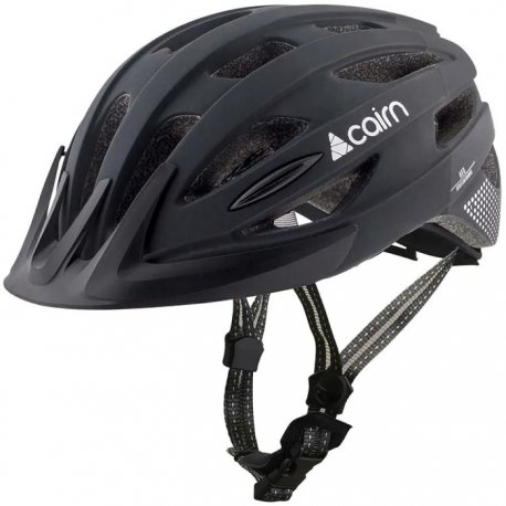 Шлем Cairn Fusion LED USB размер 55-59 Full Black (0300550-02)