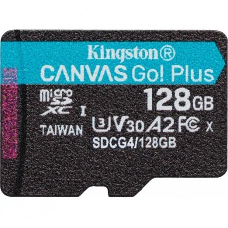 Карта пам'ятi Kingston Canvas Go Plus MicroSDXC 128GB (SDCG4/128GBSP)