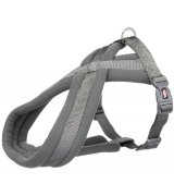 Шлея для собак Trixie Premium Harness S 35-65 см Grey (203716)