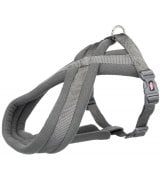 Шлея для собак Trixie Premium Harness M-L 50-80 см Grey (204016)