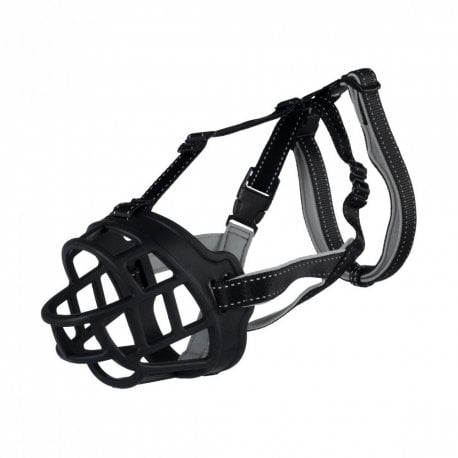 Намордник для собак Trixie Muzzle Flex 27 см Black (17613)