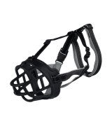 Намордник для собак Trixie Muzzle Flex 31 см Black (17614)