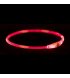 Ошейник для собак Trixie Flash Light Ring USB 40 см Red (12662)