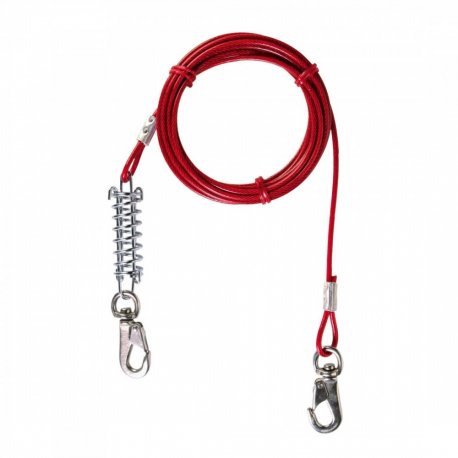 Поводок для собак Trixie 5 м Red (2291)