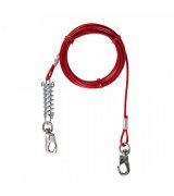 Повідець-трос для собак Trixie 5 м Red (2291)