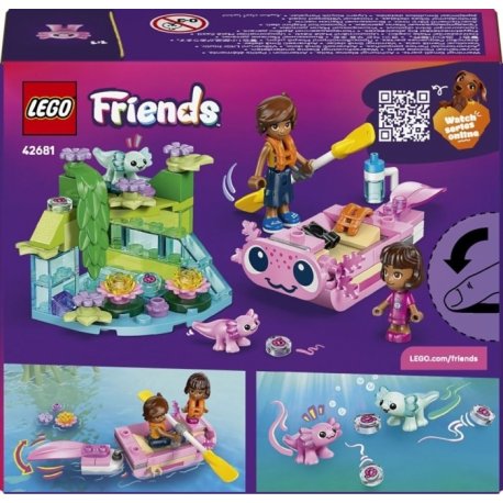 Конструктор LEGO Friends Пригодницький човен «Аксолотль» (42681)