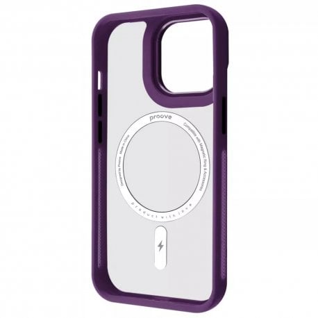Чехол Proove Clear Essence Case MagSafe для IPhone 13 Pro Deep Purple (PCCEIP13P004)