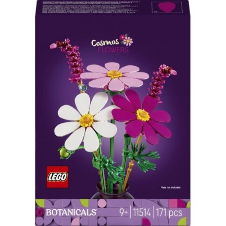 Конструктор LEGO Botanicals Квіти космеї (11514)