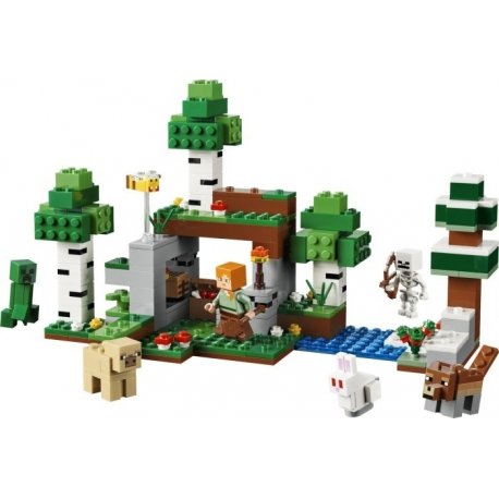 Конструктор LEGO Minecraft Приключение в первую ночь (21593)