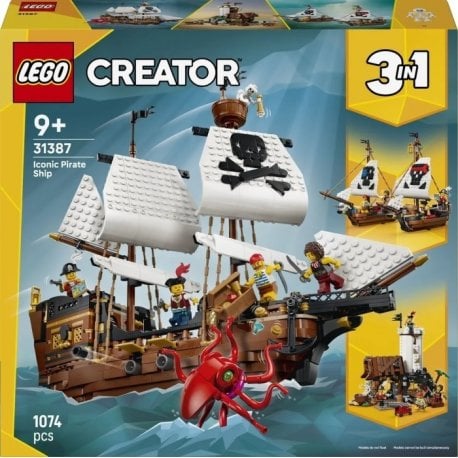 Конструктор LEGO Creator Культовий піратський корабель (31387)
