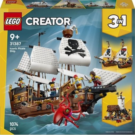 Конструктор LEGO Creator Культовый пиратский корабль (31387)