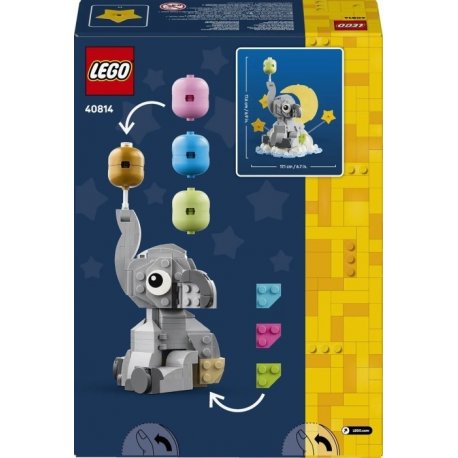 Конструктор LEGO Ideas Слоненя в небі (40814)