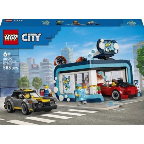 Конструктор LEGO City Тунельна автомийка (60497)