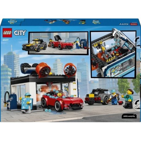 Конструктор LEGO City Тунельна автомийка (60497)