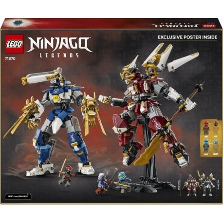 Конструктор LEGO Ninjago Близнецы работы-Титаны (71870)