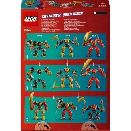 Конструктор LEGO Ninjago Боевой робот Арин Спин-джитсу (71839)