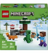 Конструктор LEGO Minecraft Пригоди Стіва в тайзі (21583)