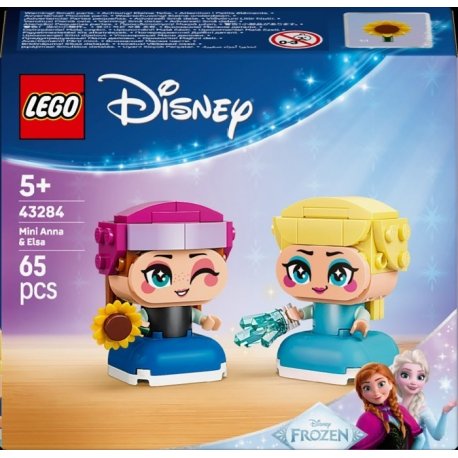 Конструктор LEGO Disney Мініпринцеси Анна та Ельза (43284)