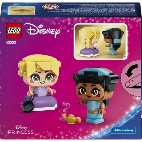 Конструктор LEGO Disney Мініпринцеси Жасмін і Рапунцель (43303)