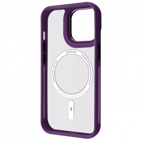Чехол Proove Clear Essence Case MagSafe для IPhone 14 Pro Black (PCCEIP14P002)