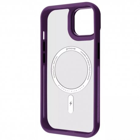 Чехол Proove Clear Essence Case MagSafe для IPhone 15 Deep Purple (PCCEIP150004)