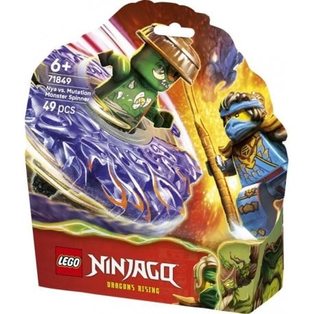 Конструктор LEGO Ninjago Ния против спинера монстра-мутанта (71849)