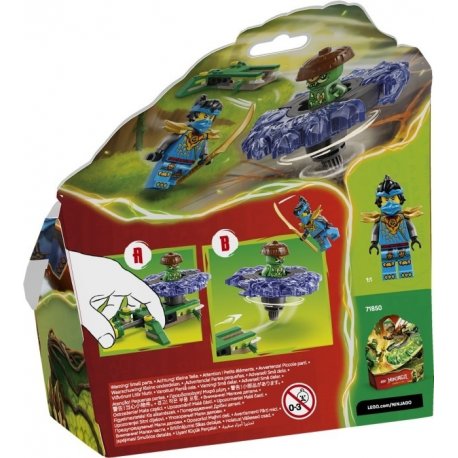 Конструктор LEGO Ninjago Ния против спинера монстра-мутанта (71849)