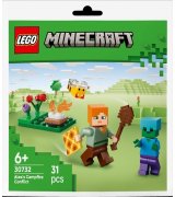 Конструктор LEGO Minecraft Конфлікт біля багаття Алекса (30732)