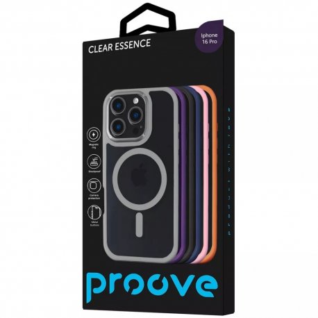 Чохол Proove Clear Essence Case MagSafe для IPhone 16 Pro Midnight Blue (PCCEIP16P008)