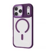 Чехол Proove Clear Essence Case MagSafe для IPhone 17 Pro Deep Purple (PCCEIP17P004)