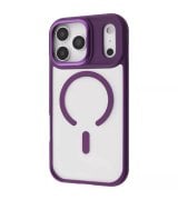 Чохол Proove Clear Essence Case MagSafe для IPhone 17 Pro Deep Purple (PCCEIP17P004)