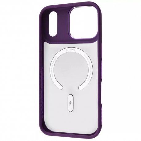 Чехол Proove Clear Essence Case MagSafe для IPhone 17 Pro Deep Purple (PCCEIP17P004)