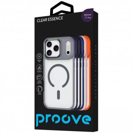 Чохол Proove Clear Essence Case MagSafe для IPhone 17 Pro Deep Purple (PCCEIP17P004)