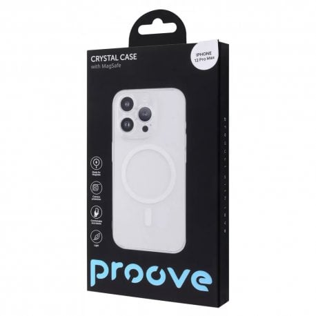 Чохол Proove Crystal Case MagSafe для IPhone 12 Pro Max Transparent (PCCCIP12PM01)