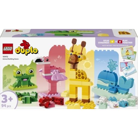Конструктор LEGO DUPLO Игра по постройке животных (10472)