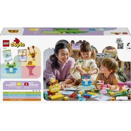 Конструктор LEGO DUPLO Игра по постройке животных (10472)