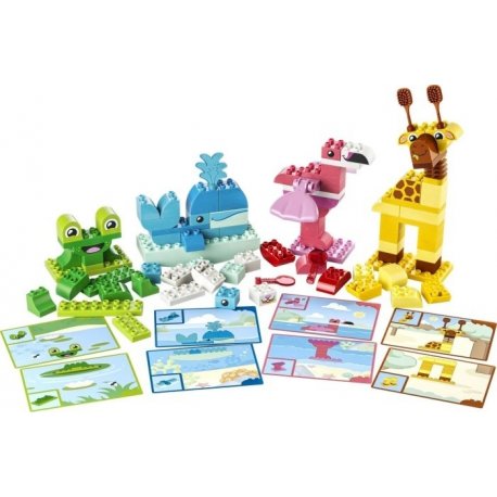 Конструктор LEGO DUPLO Игра по постройке животных (10472)